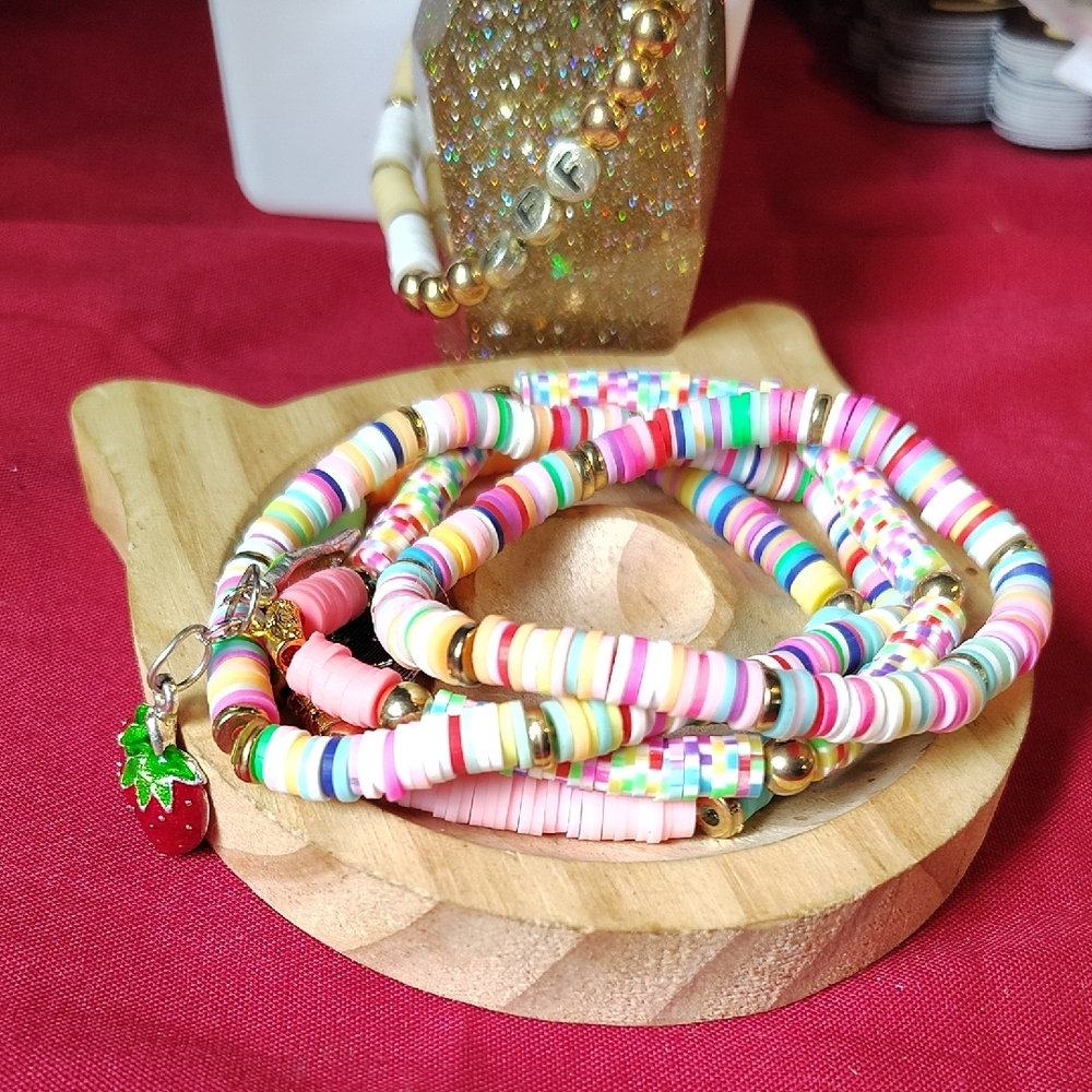 Colorful Beaded Bracelet Set